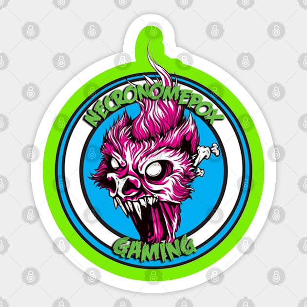 Necronomepox Gaming Sticker by Necro Grows